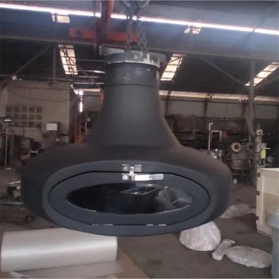 Popular Style Roof Mounted Wood Burning Steel Stove And Suspended Fireplace