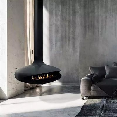 fireplace carbon fireplace contemporary suspended stove wood   steel burning stove for hotels hanging indoor hanging